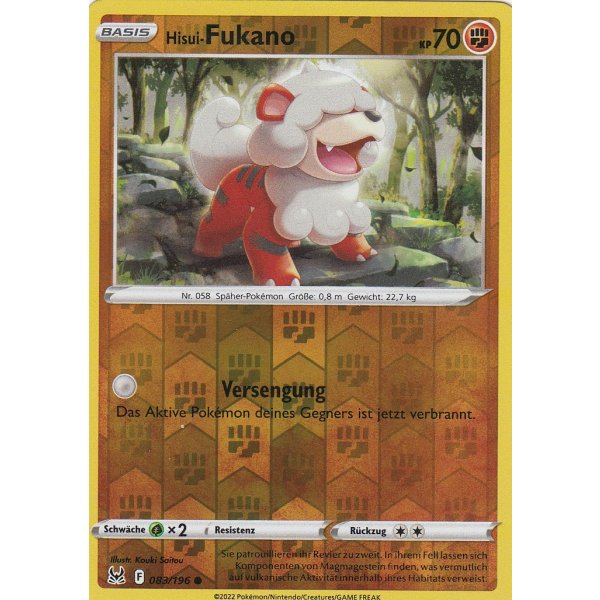 Hisui-Fukano 083/196 REVERSE HOLO