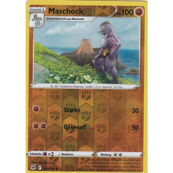 Maschock 087/196 REVERSE HOLO