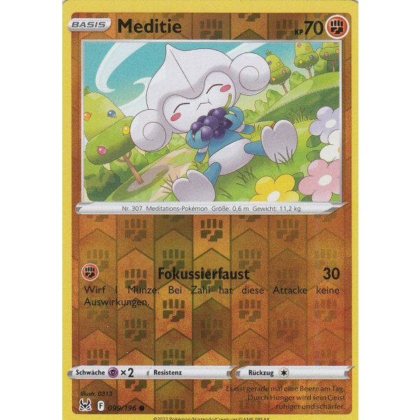 Meditie 099/196 REVERSE HOLO