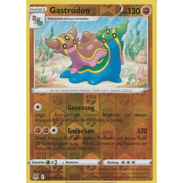 Gastrodon 102/196 REVERSE HOLO