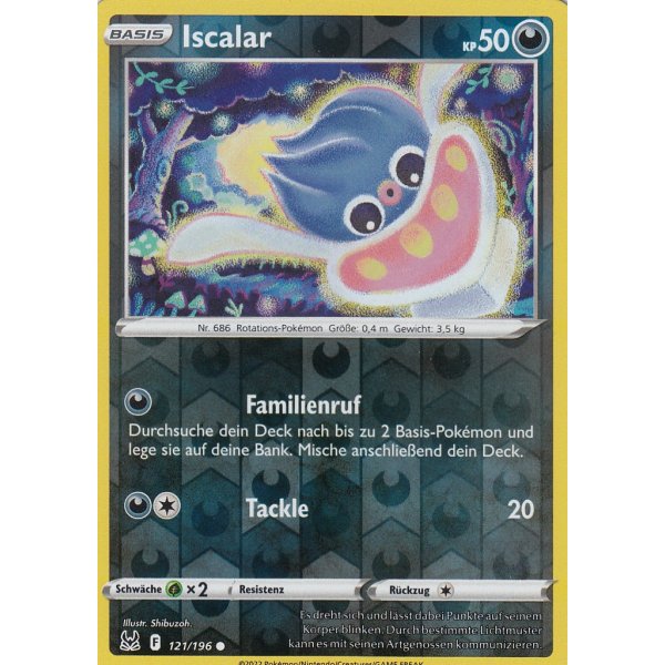 Iscalar 121/196 REVERSE HOLO