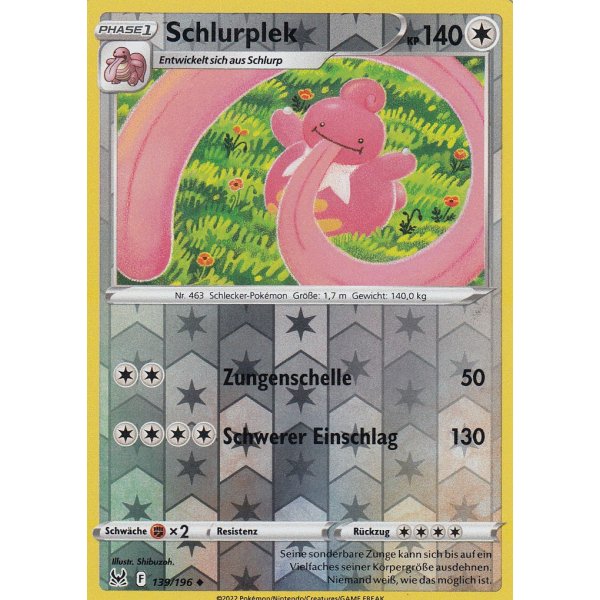 Schlurplek 139/196 REVERSE HOLO
