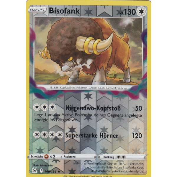 Bisofank 148/196 REVERSE HOLO