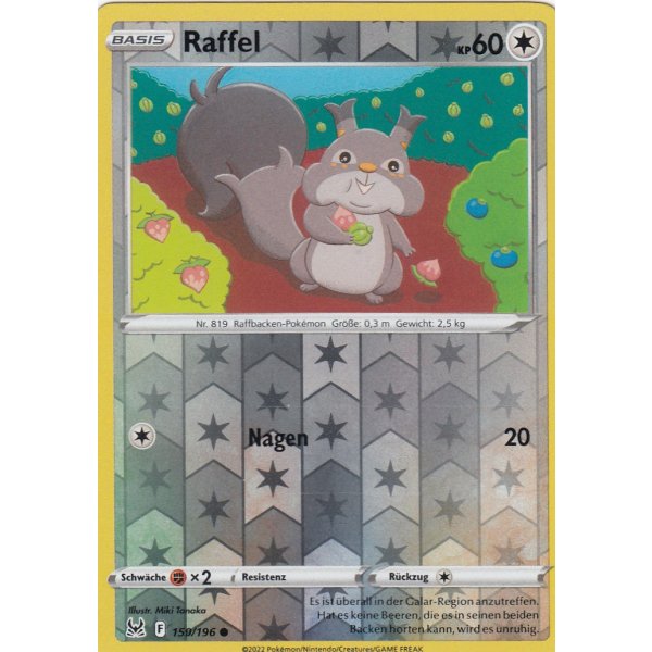 Raffel 150/196 REVERSE HOLO