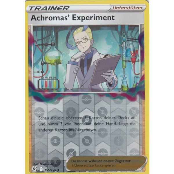 Achromas&rsquo; Experiment 155/196 REVERSE HOLO