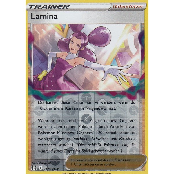 Lamina 157/196 REVERSE HOLO