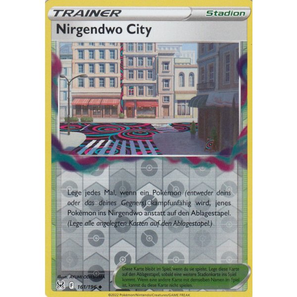 Nirgendwo City 161/196 REVERSE HOLO