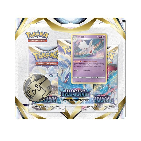 Schwert &amp; Schild Silberne Sturmwinde 3-Pack Blister - Togetic (deutsch)