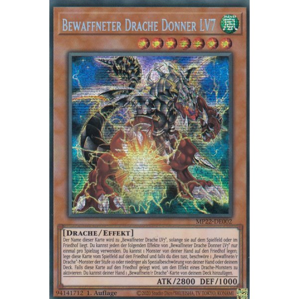 Bewaffneter Drache Donner LV7 MP22-DE002