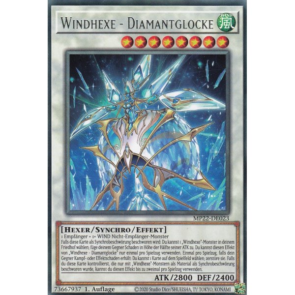 Windhexe - Diamantglocke MP22-DE023