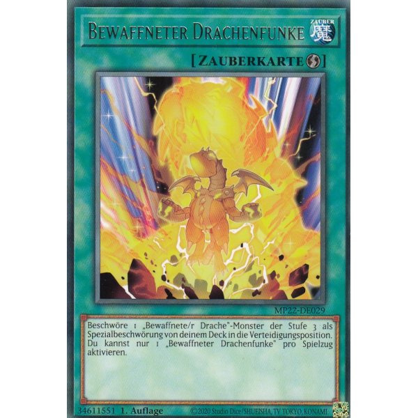 Bewaffneter Drachenfunke MP22-DE029