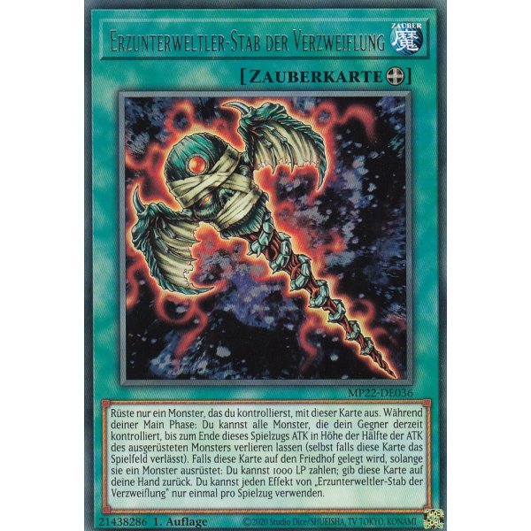 Erzunterweltler-Stab der Verzweiflung MP22-DE036