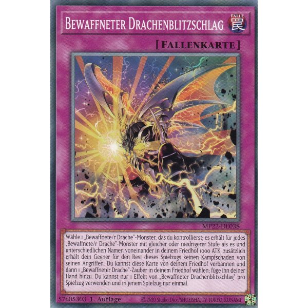 Bewaffneter Drachenblitzschlag MP22-DE038