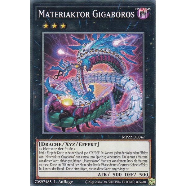 Materiaktor Gigaboros MP22-DE047