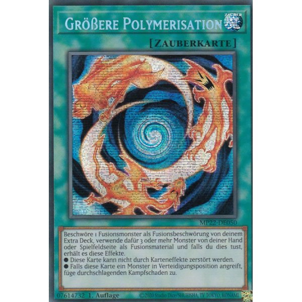 Gr&ouml;&szlig;ere Polymerisation MP22-DE050