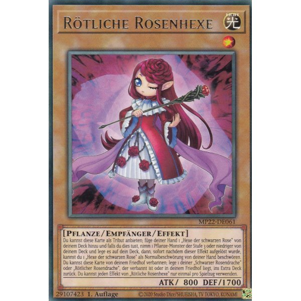 R&ouml;tliche Rosenhexe MP22-DE061