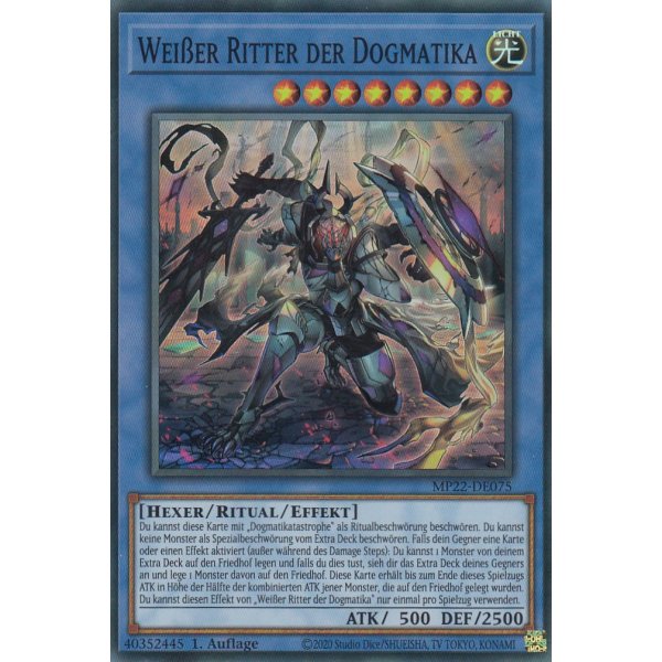 Wei&szlig;er Ritter der Dogmatika MP22-DE075