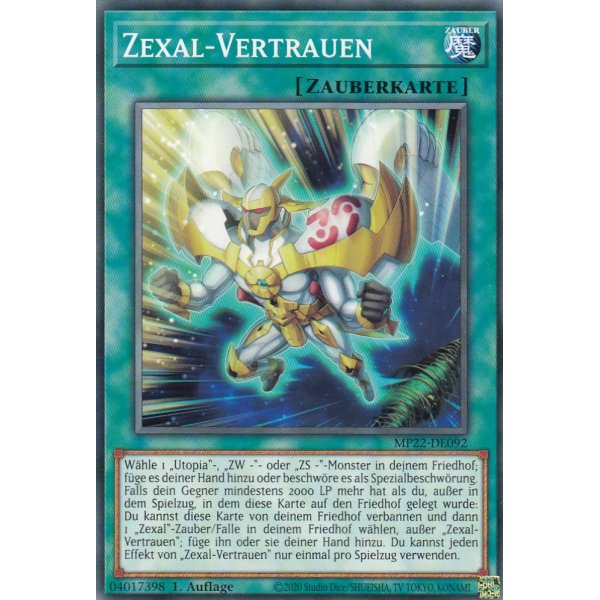 Zexal-Vertrauen MP22-DE092