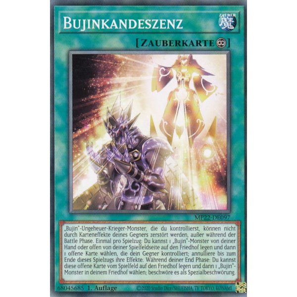 Bujinkandeszenz MP22-DE097