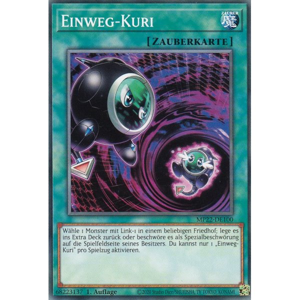 Einweg-Kuri MP22-DE100