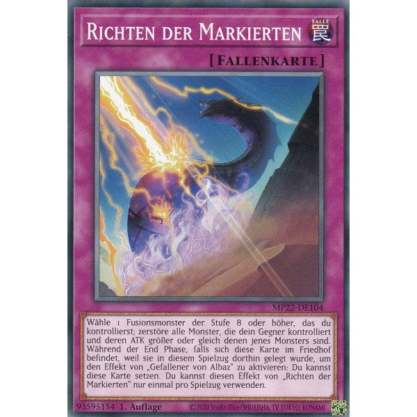 Richten der Markierten MP22-DE104
