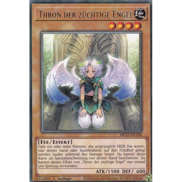 Thron der z&uuml;chtige Engel MP22-DE106