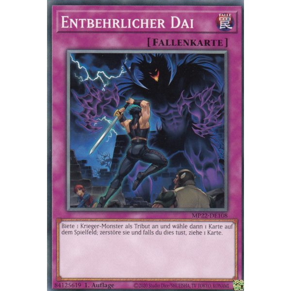 Entbehrlicher Dai MP22-DE108