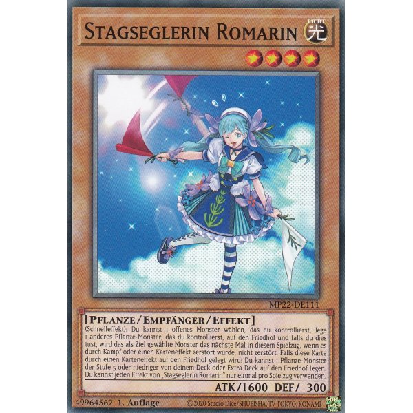 Stagseglerin Romarin MP22-DE111