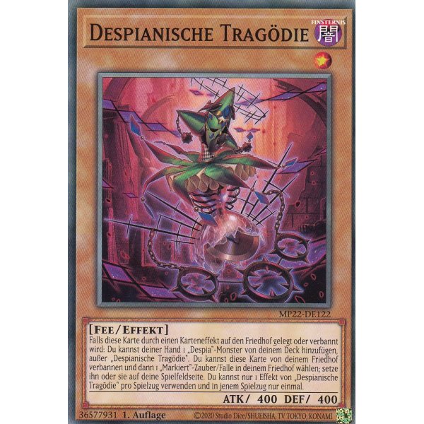 Despianische Trag&ouml;die MP22-DE122