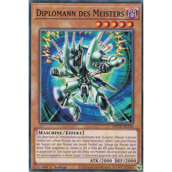 Diplomann des Meisters MP22-DE136