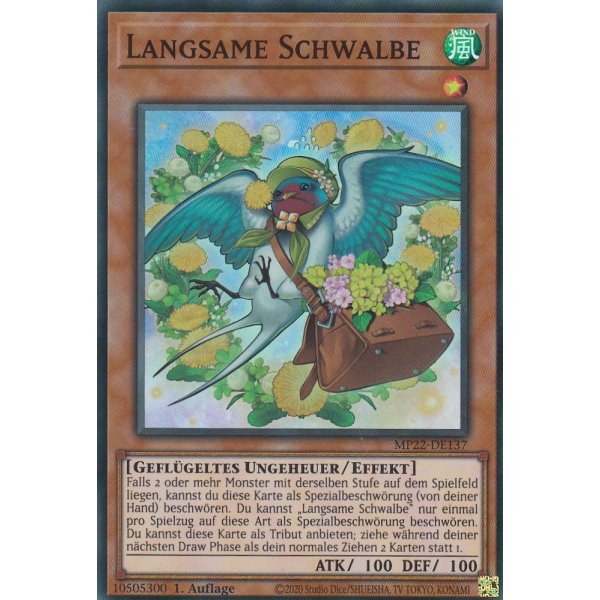 Langsame Schwalbe MP22-DE137