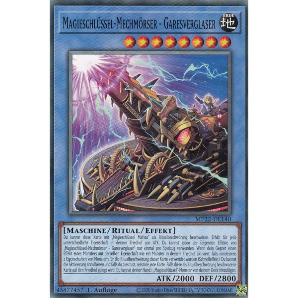 Magieschl&uuml;ssel-Mechm&ouml;rser - Garesverglaser MP22-DE140