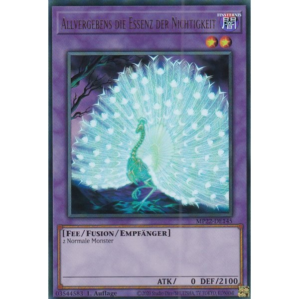 Allvergebens die Essenz der Nichtigkeit MP22-DE145