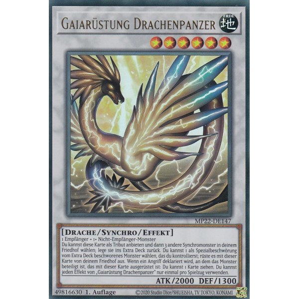 Gaiar&uuml;stung Drachenpanzer MP22-DE147