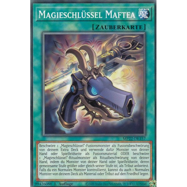 Magieschl&uuml;ssel Maftea MP22-DE157