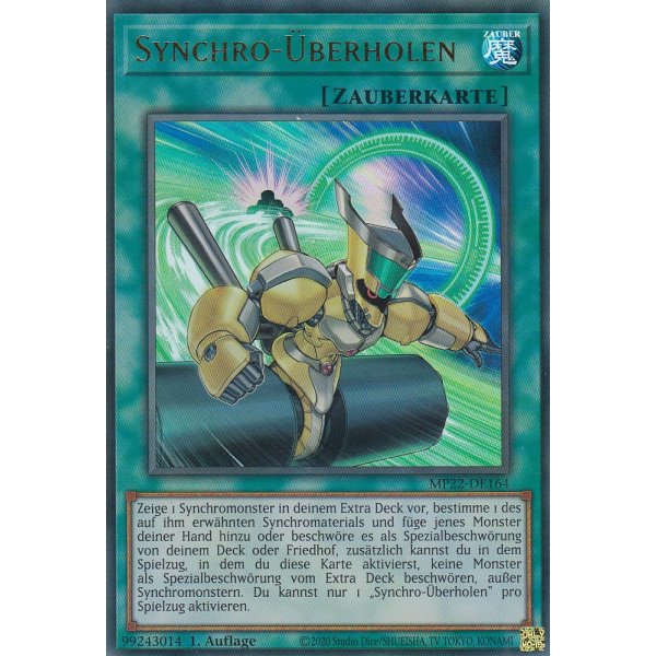 Synchro-&Uuml;berholen MP22-DE164