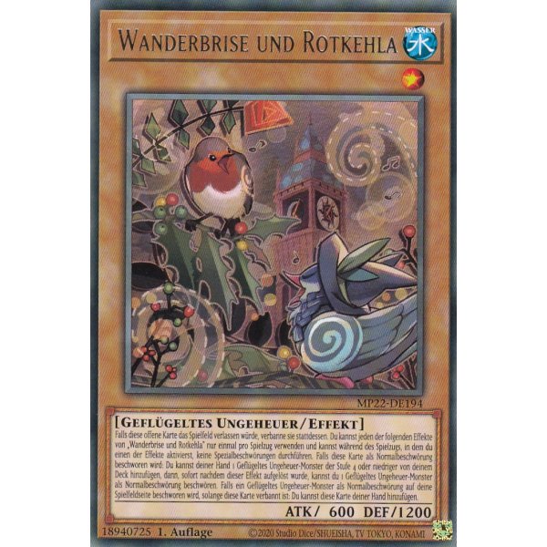 Wanderbrise und Rotkehla MP22-DE194