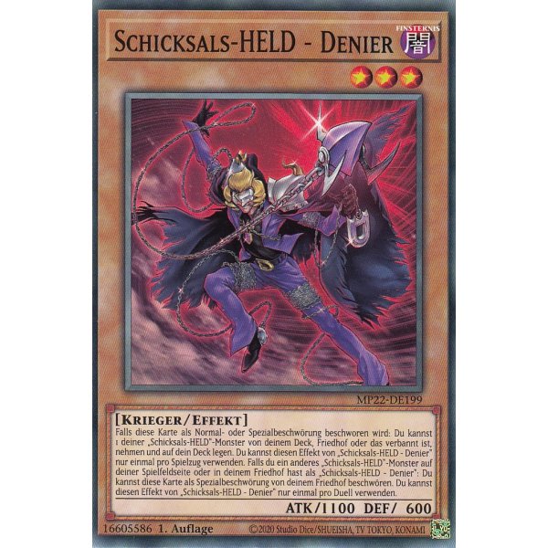 Schicksals-HELD - Denier MP22-DE199