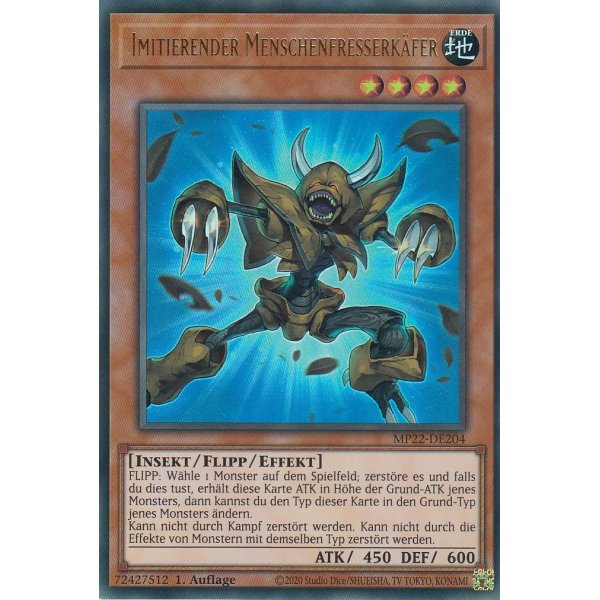 Imitierender Menschenfresserk&auml;fer MP22-DE204