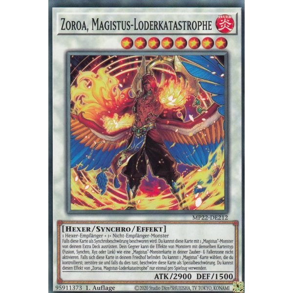 Zoroa Magistus Loderkatastrophe MP22 DE212 Mega Tins 2022 Kaufen