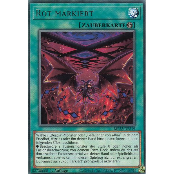 Rot markiert MP22-DE219