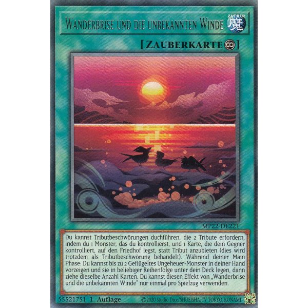 Wanderbrise und die unbekannten Winde MP22-DE221