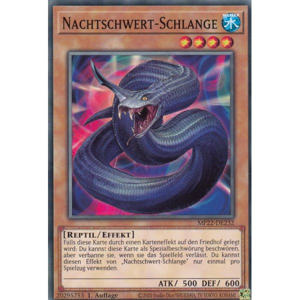 Nachtschwert-Schlange MP22-DE232