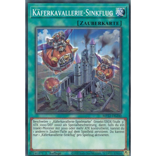 K&auml;ferkavallerie-Sinkflug MP22-DE240
