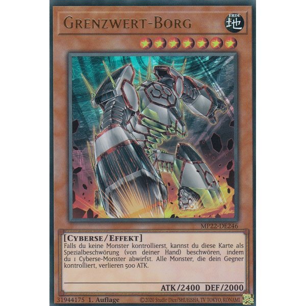 Grenzwert-Borg MP22-DE246