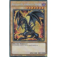 Rotäugiger schwarzer Drache MP22-DE267