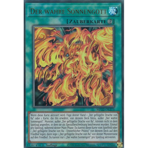 Der wahre Sonnengott MP22-DE275