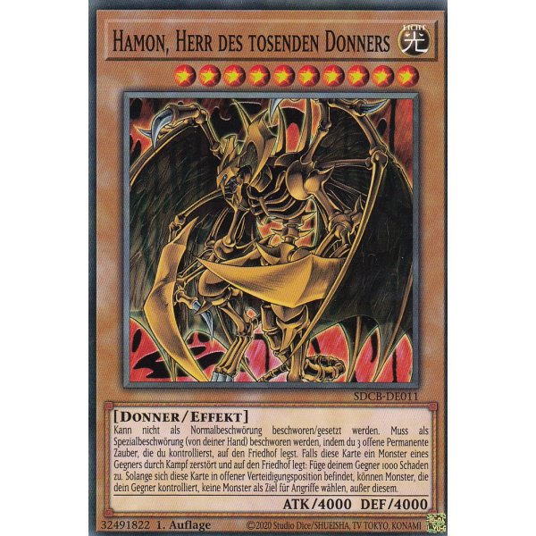 Hamon, Herr des tosenden Donners SDCB-DE011