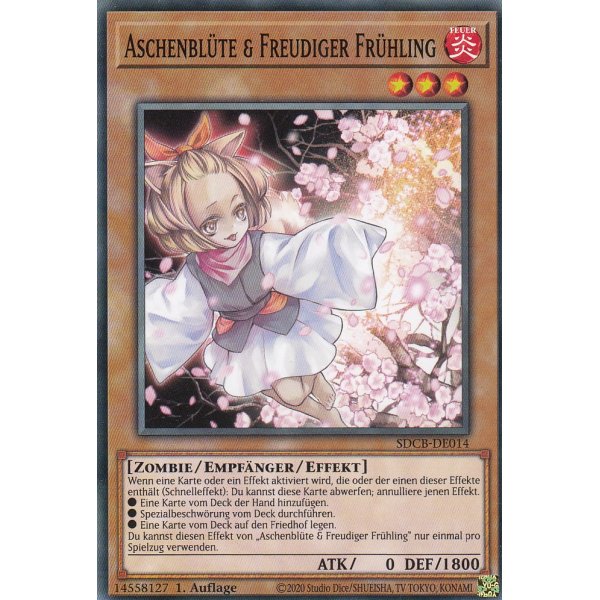 Aschenbl&uuml;te &amp; Freudiger Fr&uuml;hling SDCB-DE014