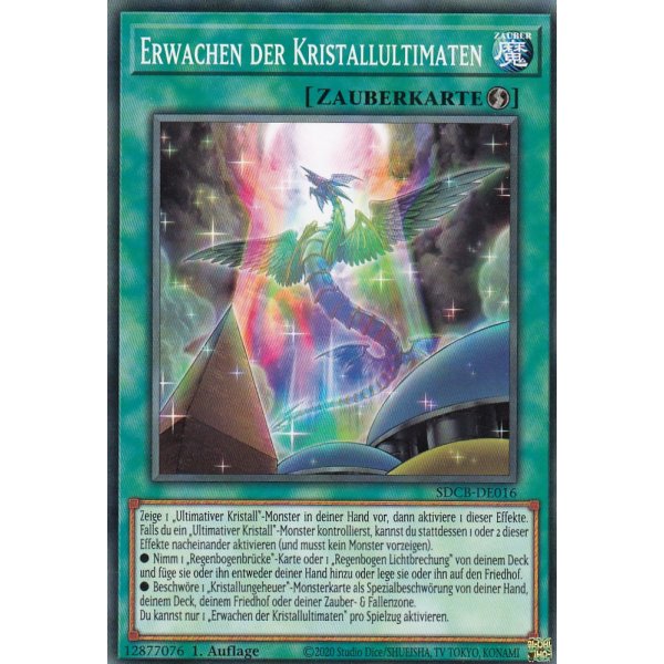 Erwachen der Kristallultimaten SDCB-DE016